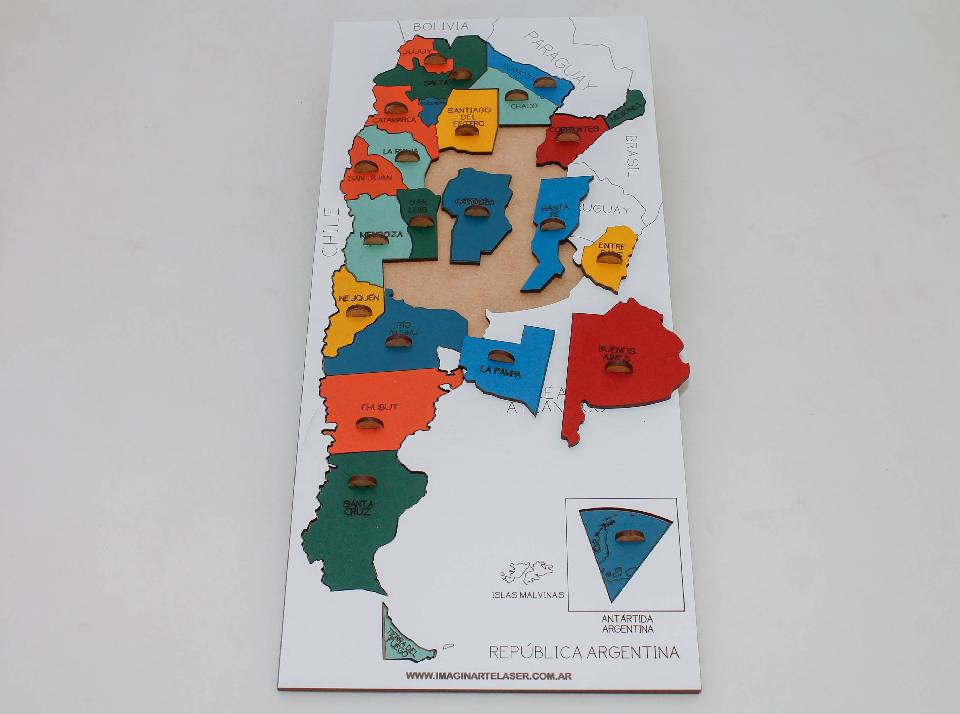Puzzle Argentina en Colores