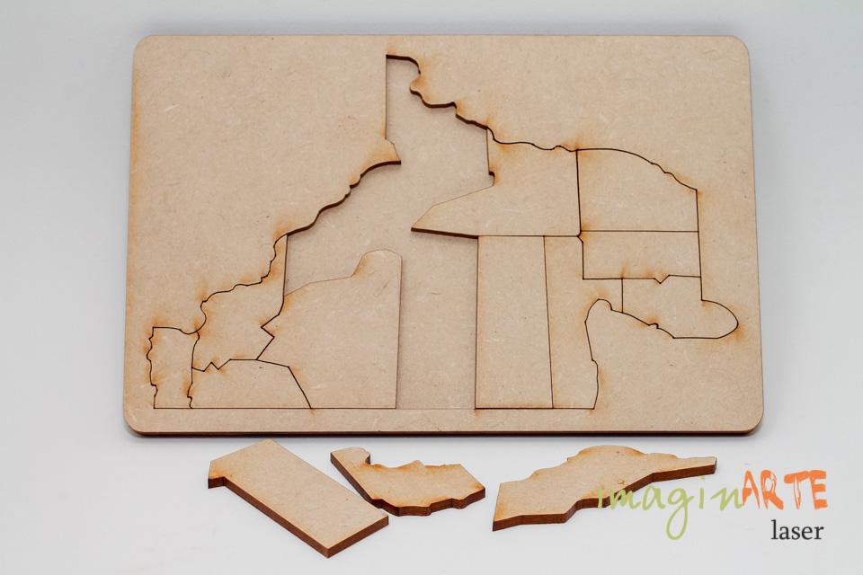 Mapa Puzzle Rio Negro
