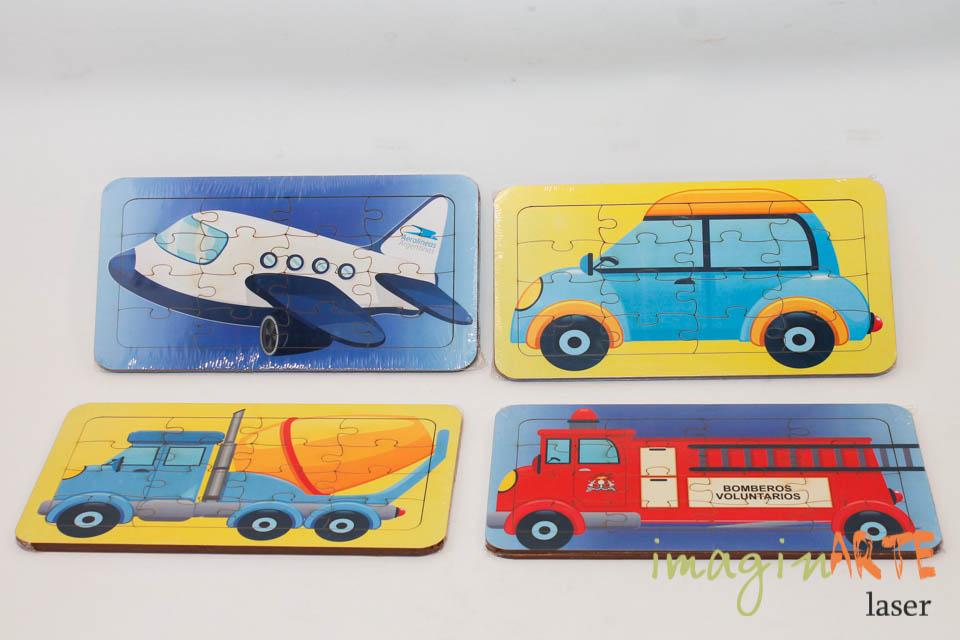 Puzzles madera 16 piezas