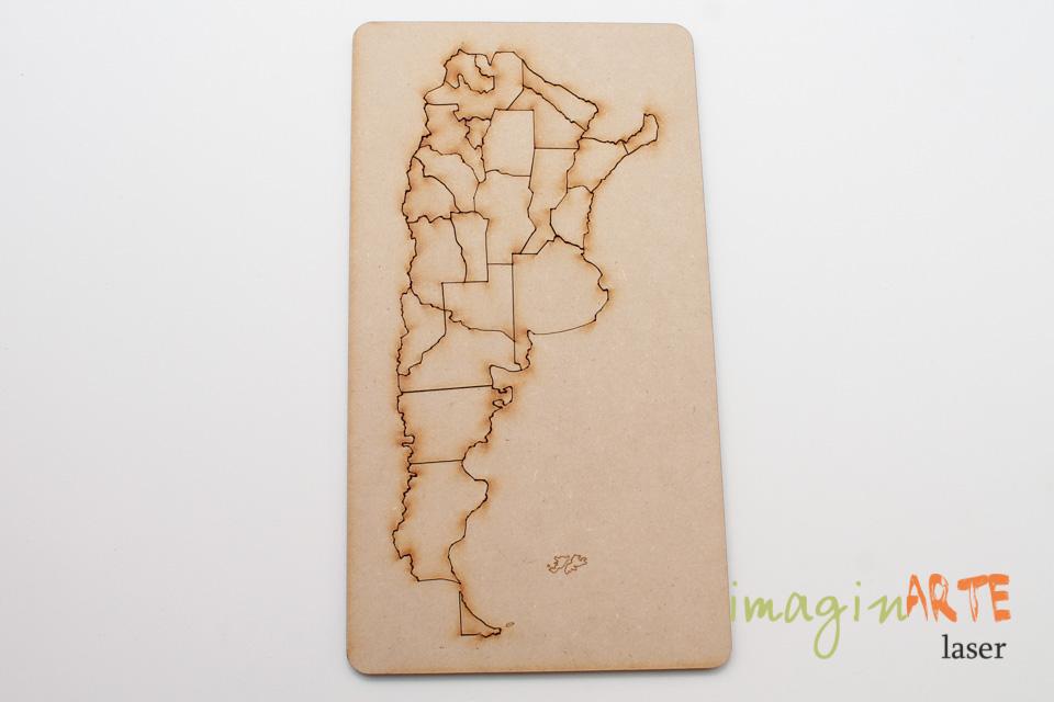 Mapa Puzzle Argentina 30cm