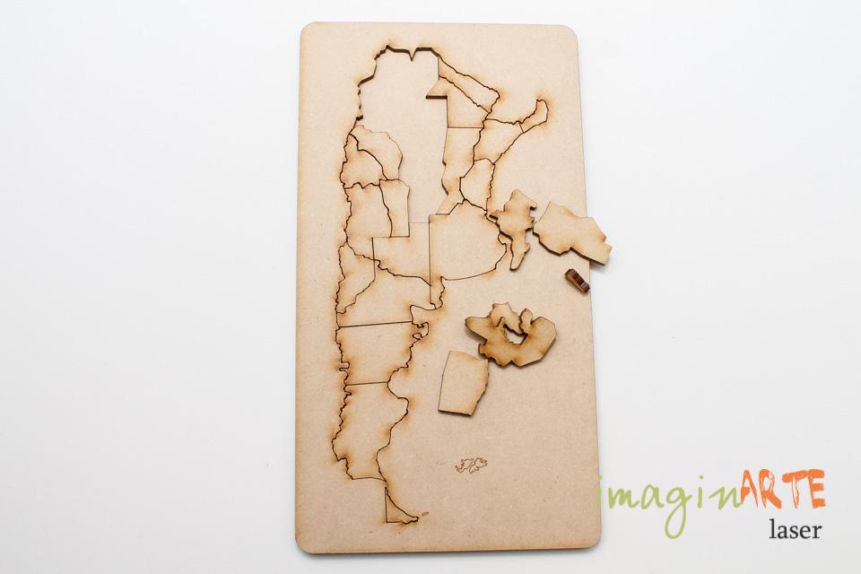 Mapa Puzzle Argentina 60cm
