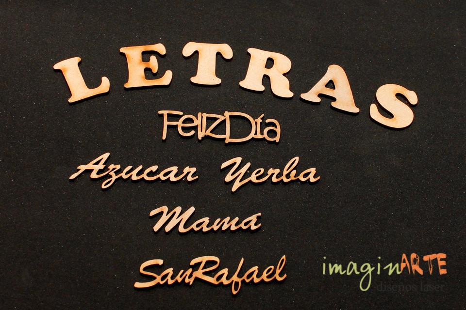 Letras y corporeos.