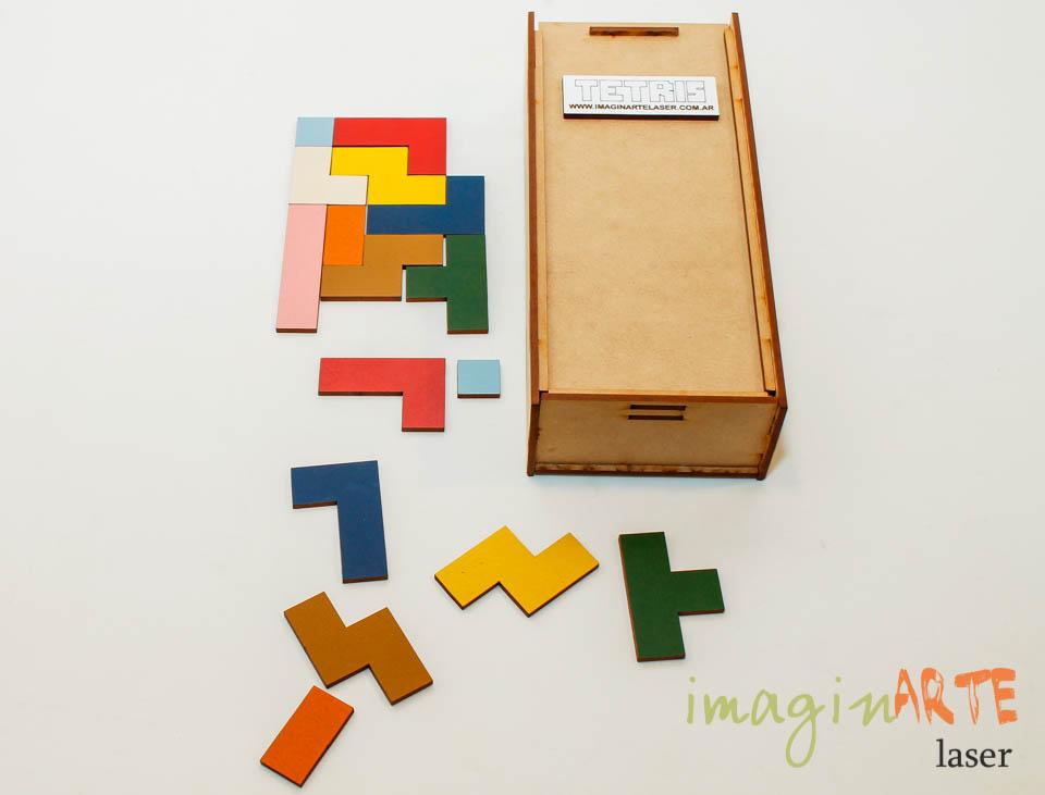 Tetris de madera